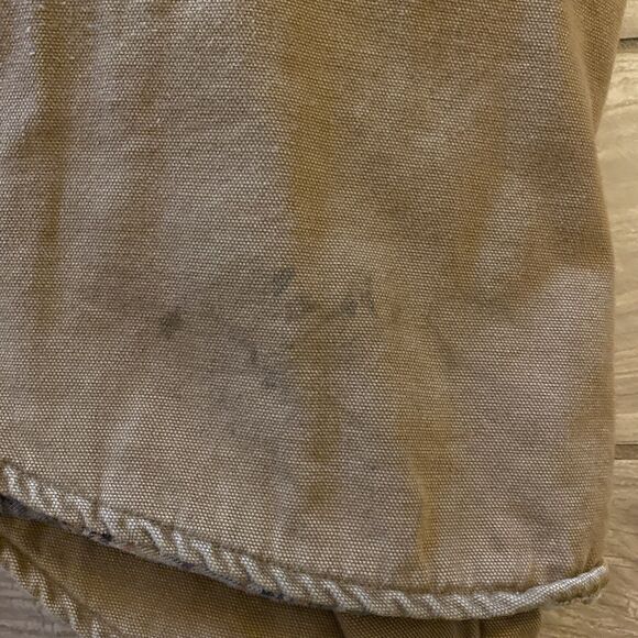 Vintage LL Bean Jacket Men 2XL Tall Brown Barn Chore Coat Field Plaid Lined - Picture 14 of 14